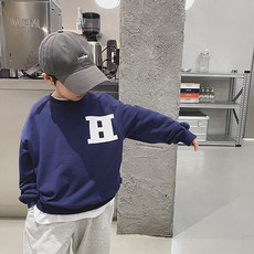 Contikids 兒童H字母印花長袖上衣