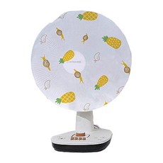 E.dot 全罩式可愛印花電風扇防塵罩, 140 x 60cm, 鳳梨