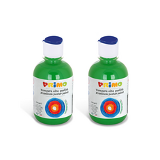 PRiMO 종이나라 템페라 물감 초록 2p, 300ml, 1색
