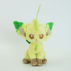 PoKeMoN 寶可夢 葉伊布 絨毛娃娃, 1個, 25cm, 混合色