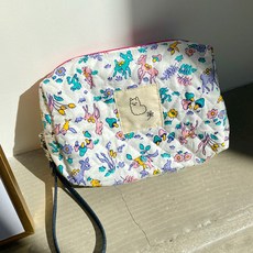 羊駝標籤亮點化妝包