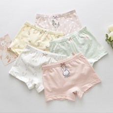 兒童節女童款內褲 5件組 兔子