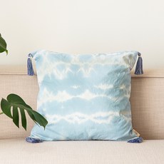 elena heim 紮染墊套, 水藍色