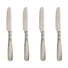 해모 윌리브 스텐 모던 커트러리 디너나이프, 실버, 4개