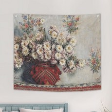 상상후 패브릭 포스터, 모네 국화