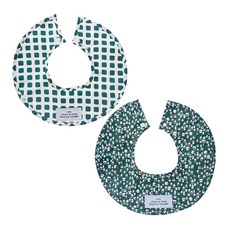 HARAROI 孩童圓形圍兜 2入