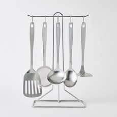 HANSSEM 全不鏽鋼料理工具架, 1個, 不鏽鋼