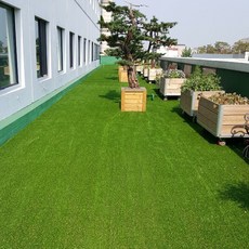 조아트 고급투톤 인조 롤잔디 1m x 2m x 30mm, 1개