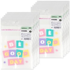 POPO FANCY Kitch Letter PE包裝袋 小 12入, 混色, 10個