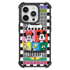 디즈니 임팩트 맥세이프 미키 앤 프렌즈 레트로 키치 디자인 휴대폰 케이스