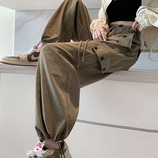 LUNA GIRL 女款貝澤奈克工裝褲