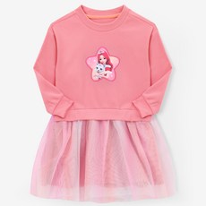 PremierFam 女童款Secret Jouju Heidi 9分蕾絲連身裙