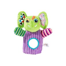 Toyloft Jolly Baby 手偶紫色大象, 1個