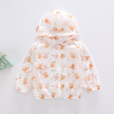 微笑爸爸 兒童可愛圖案夏季外套
