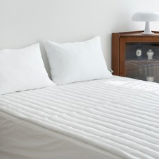 Yesbedding DU-ALL GUARD超細纖維防滑柔軟四季薄墊, 白色