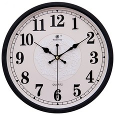 가팡 벽시계 TESC019 12번, 블랙