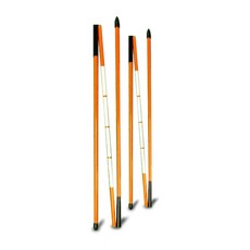 高爾夫3節式瞄準棒 揮桿練習, 橘色