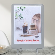FLaiTO 韓國製 Shine LED電子顯示牌 白色 A4 USB電源, 1個