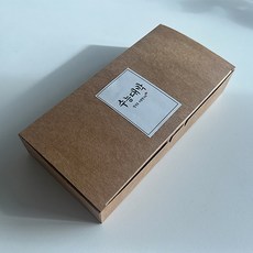 TINA PICNIC 牛皮紙盒 + 大考大發 白色貼紙組合, 10套