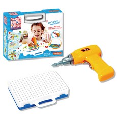 兒童玩具魔術玩鑽工具玩具套組 151p, 混色