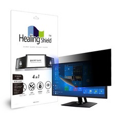 힐링쉴드 시크릿 가드 와이드 보안필름 세트 409 x 256 mm, 1세트