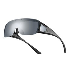 ROCKBROS 翻蓋式運動護目鏡, 霧黑色