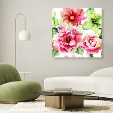 百恩藝術 室內裝飾帆布畫框 招來富貴的牡丹花 04