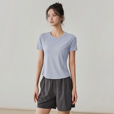 INFIOUS 女款透氣速乾修身健身上衣 I263-0379