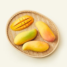 원월드 태국산 마하차녹 망고 4입, 1개, 1.1kg