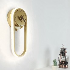 Wonha LED室內照明壁鐘壁燈 10W, 金子