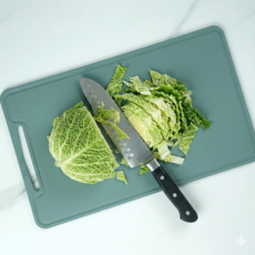 소노리떼 국산 실리콘 다양한 색상 도마, 그린, 1개