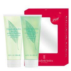 Elizabeth Arden 伊麗莎白雅頓 綠茶系列 含綠茶沐浴乳+綠茶清爽身體乳 新鮮綠茶香 豐富泡沫, 1組