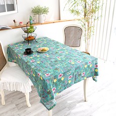 Casa L 薰衣草桌布, 2人(120 x 120 cm), 薄荷綠, 1個