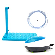 LEECOM WIP 魚缸底面過濾架+魚缸打氣機組 L號, 1個, 2W