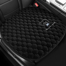 365Car Car102 極致保暖車用冬季坐墊 前座用, 1個, 黑色