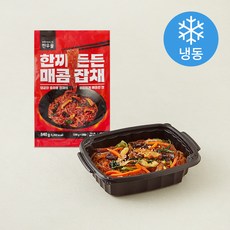 한우물 한끼든든 매콤잡채 3개입 (냉동), 840g, 1개