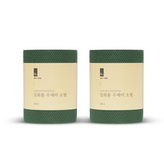 環保纖維菜瓜布 60入, 2捲, 60件, 深綠色