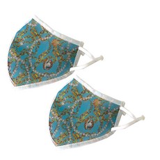 兒童戲水鏈紋口罩 2入