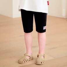 mollimelli 兒童 Molli 基本款五分內搭褲