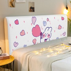 알럽홈 러블리 패턴 침대 헤드 커버, TYPE9