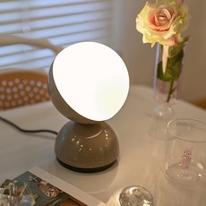 WONHA 雪球桌燈, 灰色