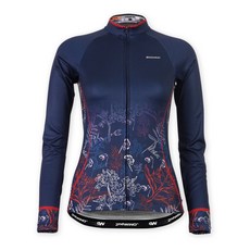 2ndwind 女性長袖自行車衣 JLW26_Floral