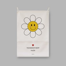 어번던스 일러스트 두꺼비집 포켓 가리개 커튼