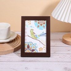 Ilovehome 現代簡約多彩相框, 2個, 深棕色