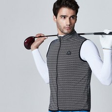 applerind 男款運動涼感印花背心 HISMVT04BLACK