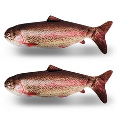 DING DONG PET 會動的活跳魚, 烏魚, 2個