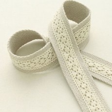 HAPPY BEARS 蕾絲織帶拼接提把包帶, 1個, 自然色