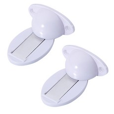 JOYnJOY 靜音磁吸式門檔 白色, 2個