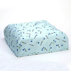 Market A 折疊式餐桌食物罩, 藍色櫻桃, 1個