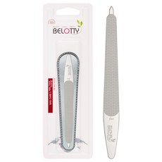 BELOTTY 專業用不鏽鋼美甲銼刀組 NFS-126, 混合色, 1套